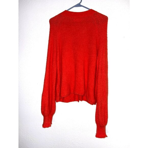 Velvet By Graham & Spencer Wool Blend Button-Front Cardigan Sweater Size M - Picture 7 of 9